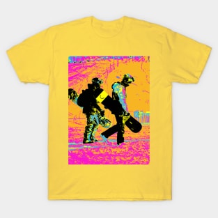 Snowboarding Pals - Snowboarders T-Shirt